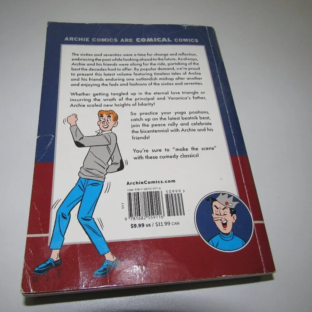 Archie Comics “The Best of Americana: Silver Age” (1960s–1970s) Paperback Novel